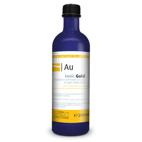 Ionic kolloid. Gold (Au) 200 ml