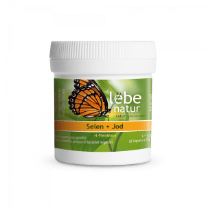 lebe natur® Selen + Jod + L-Phenylalanin 60er 1 DOS à 60 KPS à 550 mg