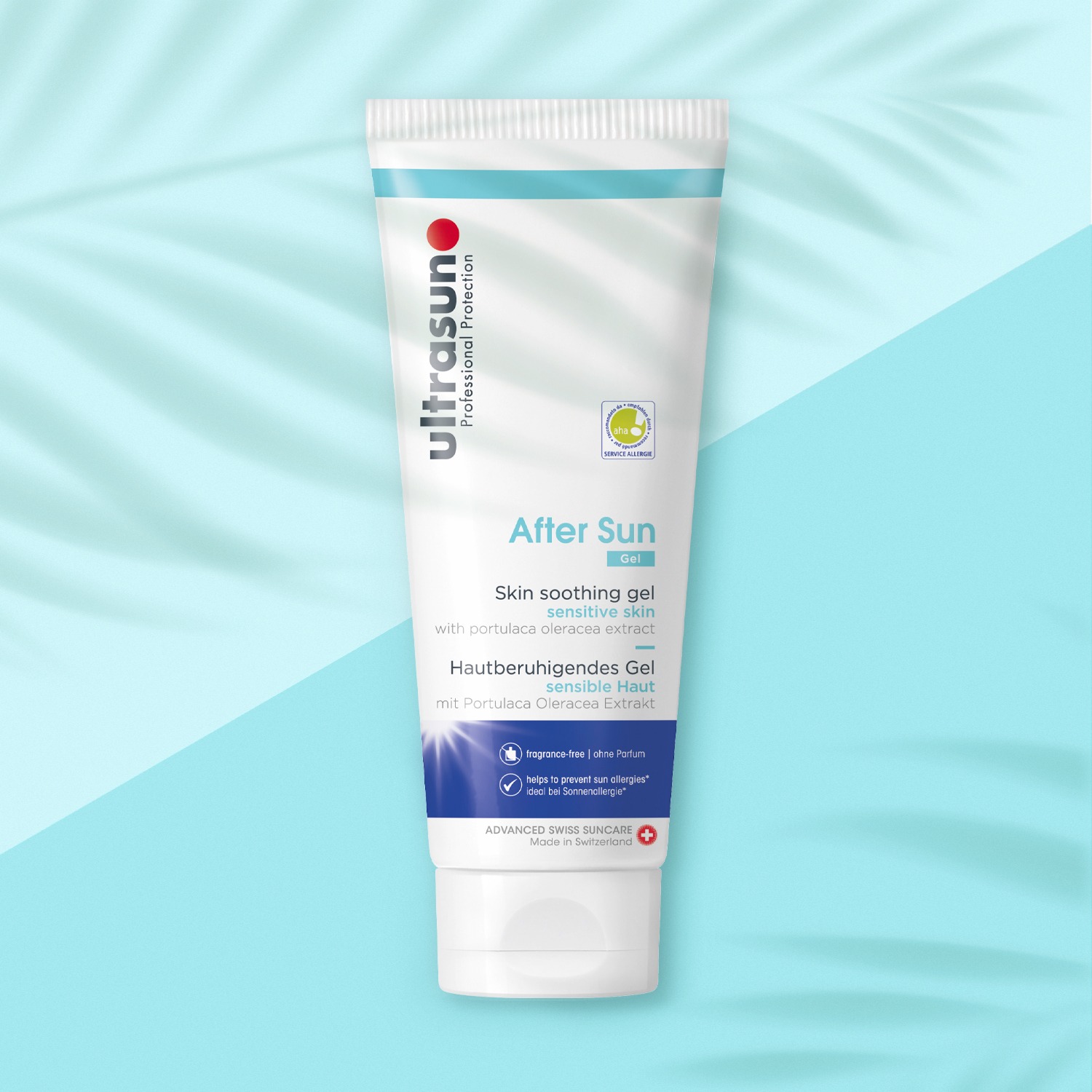 Ultrasun After Sun Gel ohne Parfum, hautberuhigend, [100 ml] Tube